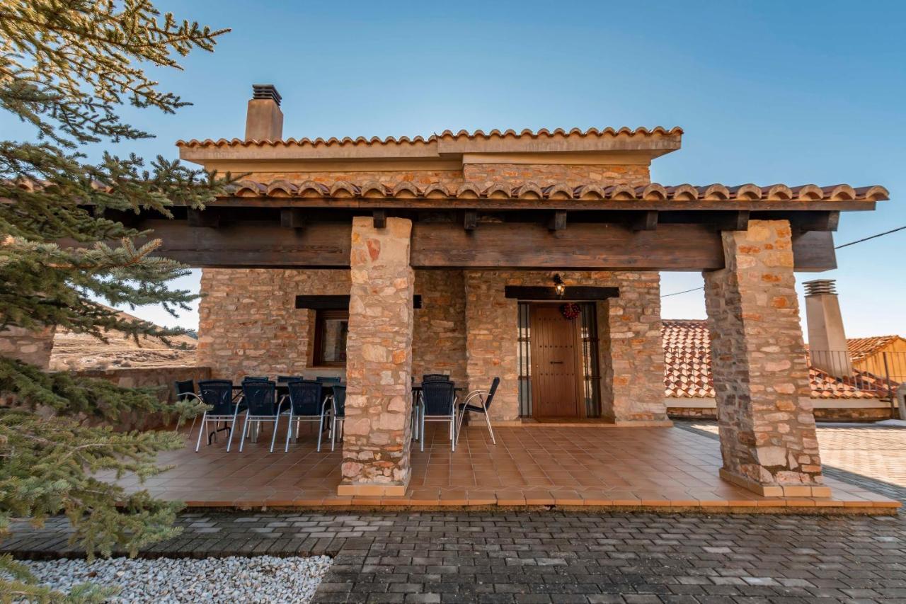 Hostal Puerta del Maestrazgo Monteagudo del Castillo Exterior foto