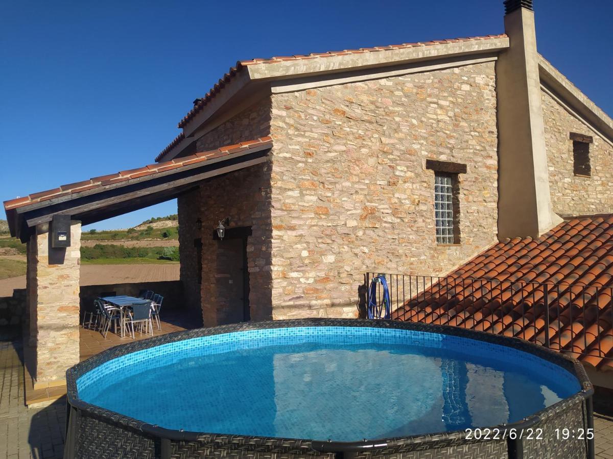 Hostal Puerta del Maestrazgo Monteagudo del Castillo Exterior foto